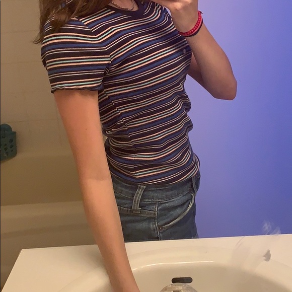 Striped Aeropostale Tee - Picture 2 of 4